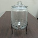 Ver imagem 3 de Refresqueira Suqueira com Suporte Home&co Vidro 5,5l 42x23x23cm