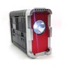 Rádio Analógico Mk-1033 Vermelho Recarregável Mp3 Lanterna - 3