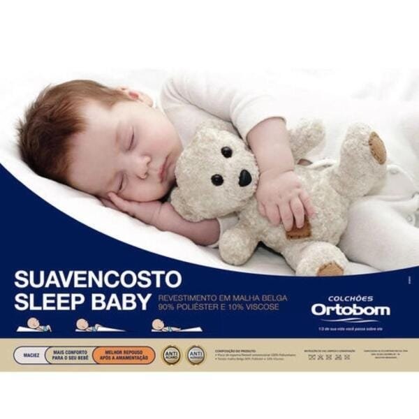 SUAVENCOSTO SLEEP BABY 0.60 X0.40 X 0.60 - ORTOBOM - 2