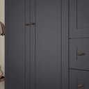Ver imagem 6 de Guarda-Roupa Casal 6 Portas 4 Gavetas Americano Henn
