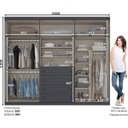 Ver imagem 4 de Guarda-Roupa Casal 6 Portas 4 Gavetas Americano Henn