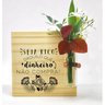 Cubo Flower 14x14 Seja Rico Wood Print CBF14-004 - 1