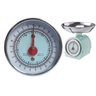 Balança De Cozinha 5Kg Analógica Retrô Verde Estilo Vintage - 4