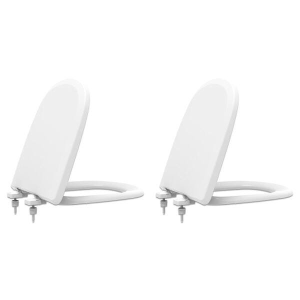 Assento Sanitário Etna Soft Close Branco Tupan Kit com 2 - 1