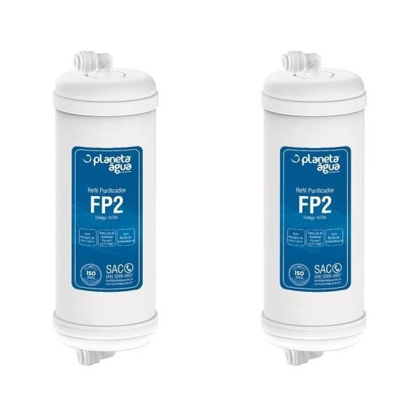 Refil Fp2 com Conectores Especial Planeta Água Kit com 2 - 3