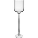 Ver imagem 3 de Jogo 3 Peças Castiçal Porta Velas Decorativo Home&co Eco Crystal Transparente