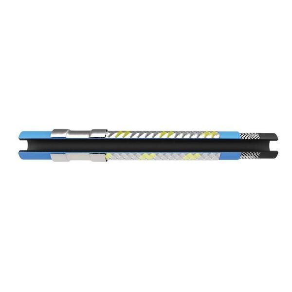Ligação Flexível Gás P/Espigão 1,5M _ Registro Bloqueio Kit - 2