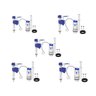 Kit Caixa Acoplada Master Flux Saída Dual Flush 9562 Kit com 5 - 1