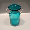 Ver imagem 7 de Vaso Decorativo Enfeite Casa Home&Co 20x15x15cm Vidro Azul