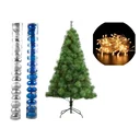 Ver imagem 1 de Arvore de Natal Pinheiro 1,2 Metros 90 Galhos com Enfeites