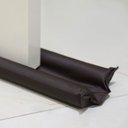 Ver imagem 2 de Protetor de Porta Duplo 100cm 1 Peça de Vinila Bagun Impermeável 100% Policloreto - Marrom