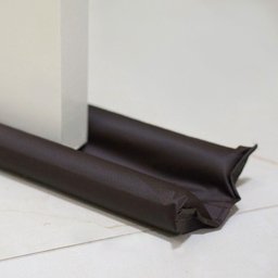 Protetor de Porta Duplo 100cm 1 Peça de Vinila Bagun Impermeável 100% Policloreto - Marrom - 2