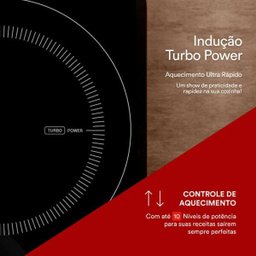 Cooktop de Indução 2 Bocas Eos Eci02Ep 220V - 6