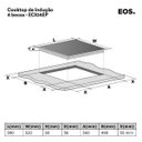 Ver imagem 7 de Cooktop de Indução 4 Bocas Eos Eci04Ep 220V