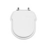 Assento Sanitário Poliéster Hampton Branco para Louça Incepa - 1