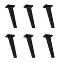 Ver imagem 1 de Kit 6 Pés Palito Retrô para Balcão de Cozinha 150cm Veneza Multimóveis Mp3084