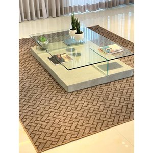 Tapete Carpete Sala Quarto Parquet Marrom 2,00 X 3,00 M