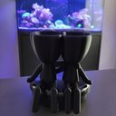 Ver imagem 4 de Vaso 3d Abraço Suculentas Decoração 15cm Robert Plant Decorativo Preto