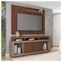 Ver imagem 1 de Rack E Painel Para TV até 70 Polegadas Sun Marrom Caemmun