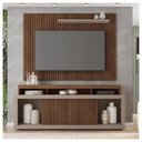 Ver imagem 4 de Rack E Painel Para TV até 70 Polegadas Sun Marrom Caemmun