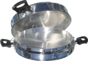 Ver imagem 1 de Churrasqueira Com Forma De Pizza Polida 800ml