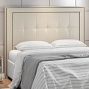 Ver imagem 2 de Cabeceira Cama Box Casal King 195cm Paolla P02 Facto Pérola - Mpozenato