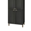 Ver imagem 3 de Paneleiro 4 Portas 80cm sem Tampo Firenze Chumbo