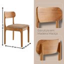 Ver imagem 2 de Conjunto de Jantar Star 4 Lugares Tampo Vidro Laqueado Off White 120cm Mobilare