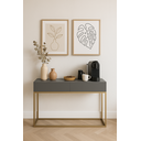 Ver imagem 1 de Aparador Bancada Recepção Cantinho do Café Estilo Industrial:cinza