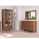 Ver imagem 6 de Cristaleira 2 Portas 4 Prateleiras 1 Gaveta Bella