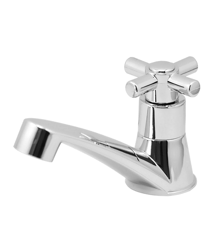 Torneira Lavatório Banheiro Baixa Cromo ABS 1094 C-31 ¼ Vol - 1