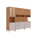 Ver imagem 2 de Kit Cozinha 7 Peças Divina C7113 Cinamomo/Off White MGM