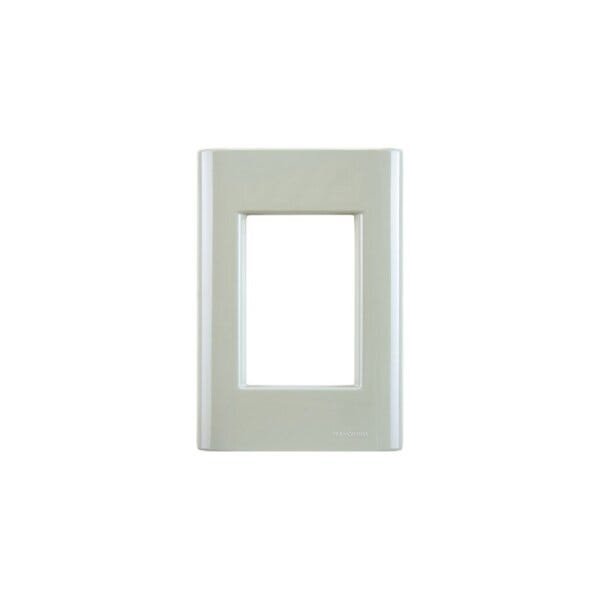 Placa 2x4 3 Módulos Verde Giz Tramontina - 1