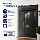 Ver imagem 2 de Tinta Esmalte Premium Cor Preto Fosco 225ml Baixo Odor Secagem Rápida Durín