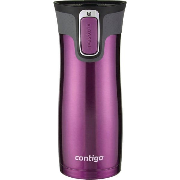 Garrafa Térmica Contigo West loop 473mL | MadeiraMadeira