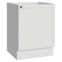 Ver imagem 1 de Balcão de Cozinha 60 cm 1 Porta (sem Tampo) Branco Vik Madesa