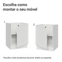 Ver imagem 4 de Balcão de Cozinha 60 cm 1 Porta (sem Tampo) Branco Vik Madesa
