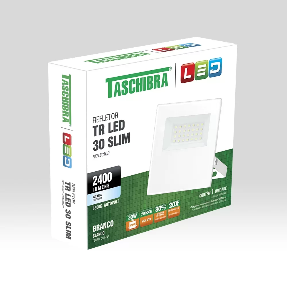Refletor TR LED Slim 30W Taschibra - 2