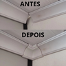 kit/10 Cantoneira Interna Branco Para Moldura/Sanca  Pvc - 4