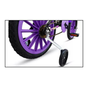 Ver imagem 4 de Bicicleta Infantil Aro 16 Feminina Criança - Ello Bike Cor:preto/lilás