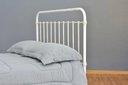 Ver imagem 6 de Cama de Ferro Patente King - sem Peseira - Branco Envelhecido Icamas
