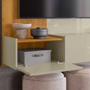 Ver imagem 5 de Painel com Rack e Prateleira 153,5cm Astro Madetec