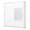Ver imagem 1 de Guarda Roupa Verg 02 Portas Deslizantes Branco - Móveis Henn
