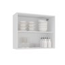 Armário Aéreo Cozinha 80 Cm Meena 2 Portas Branco/creme - Politorno - 2