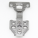 Ver imagem 7 de Kit 10 Dobradiça Reta C/ Amortecedor Mola Aço Armário 35mm