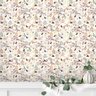 Papel de Parede Jardim Pássaros Gaiolas Flores Gh Papel de Parede 2,5m - 2