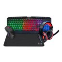 Ver imagem 1 de Kit Air Drop 4 em 1 Teclado + Mouse + Headset e Mousepad Warrior - Tc304 Tc304
