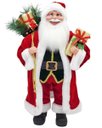 Ver imagem 1 de Papai Noel Casaco Vermelho Longo Luxo Saco Presentes 60cm - Master Christmas