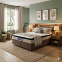 Ver imagem 1 de Cama Box + Colchão Gazin de Espuma D33 Pillow In Force Mid Queen 158 cm
