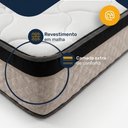 Ver mais imagens de Cama Box + Colchão Gazin de Espuma D33 Pillow In Force Mid Queen 158 cm